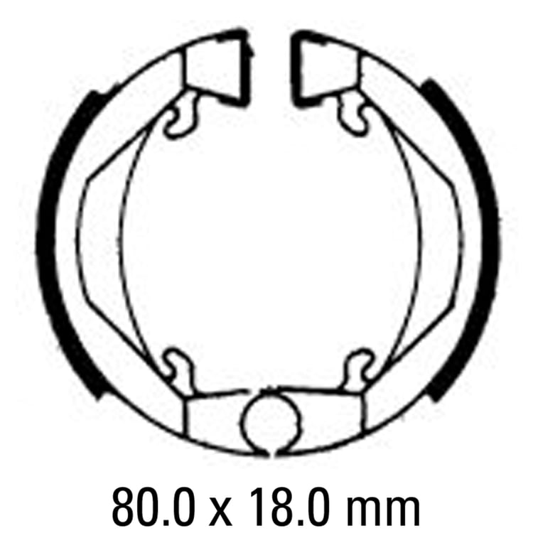 Ferodo FSB712 Brake Shoe Set