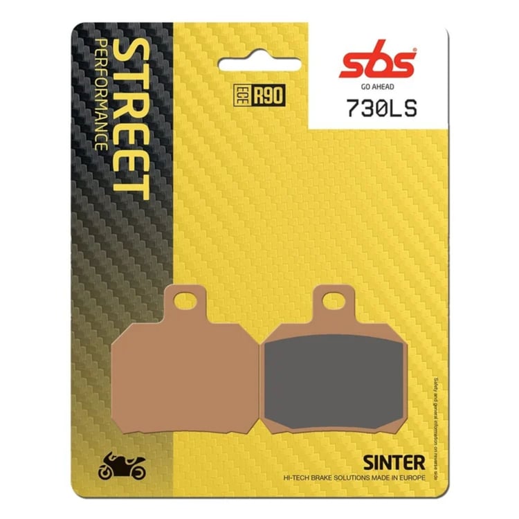 SBS Sintered Road Rear Brake Pads - 730LS
