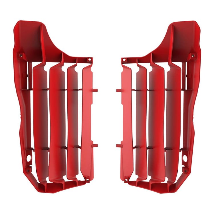 Polisport Honda Red Radiator Louvres