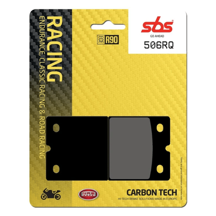 SBS Racing RQ Carbon Tech Rear Brake Pads - 506RQ