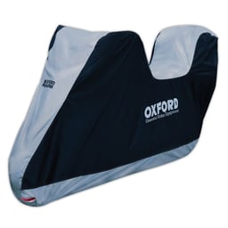 Oxford Aquatex Medium Motorcycle Cover with Top Box Allowance