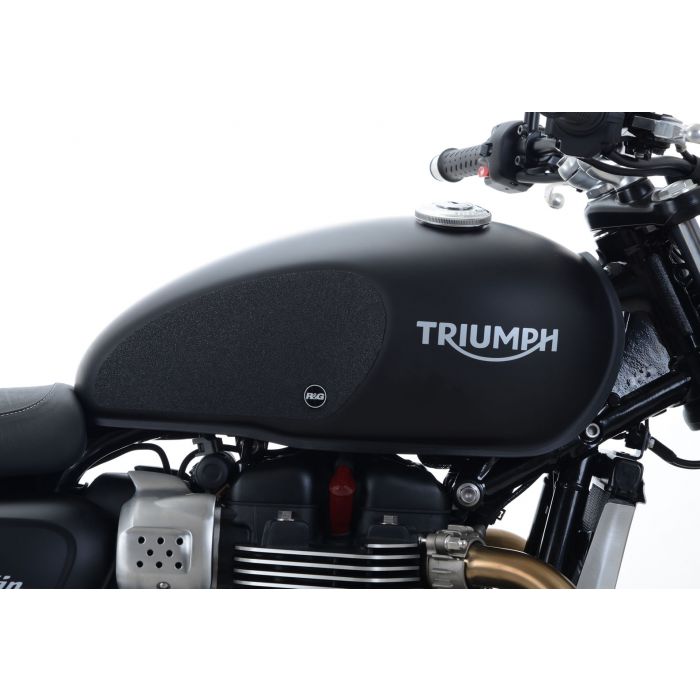 R&G Triumph Street Twin/Street Cup Black Tank Traction Grips