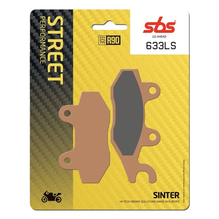 SBS Sintered Road Rear Brake Pads - 633LS