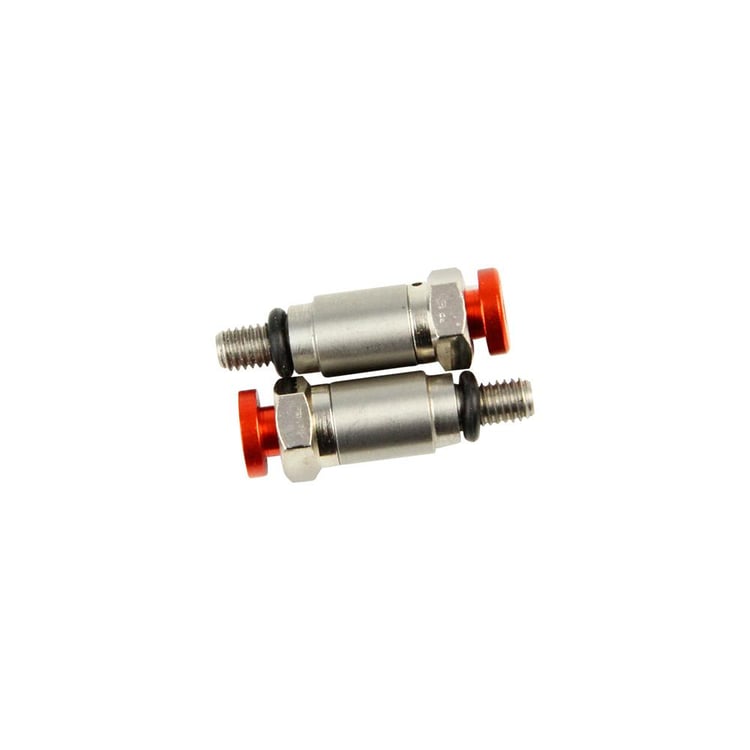 States MX Orange Fork Bleeder Valves