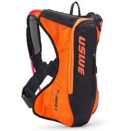 USWE Ranger 4L Black/Orange Hydration Backpack