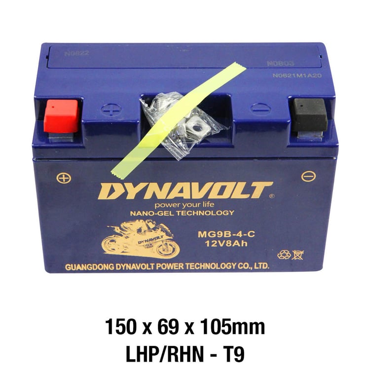 Dynavolt MG9B-4-C Nano-Gel Battery