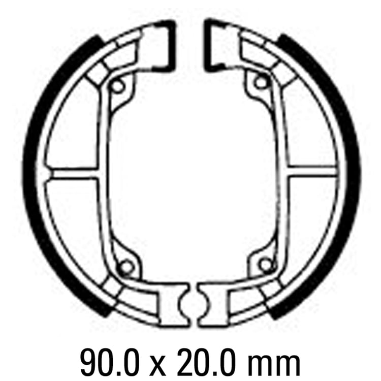 Ferodo FSB792 Brake Shoe Set