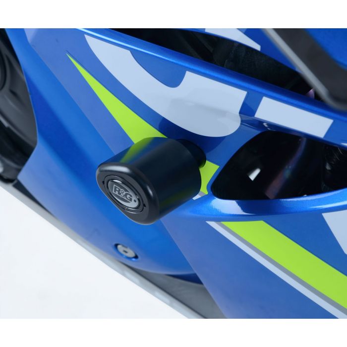 R&G Suzuki GSX-R1000/GSX-R1000R White Aero Crash Protectors