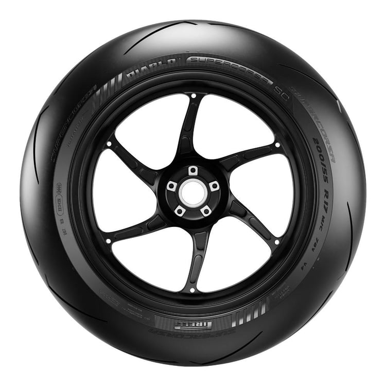 Pirelli Diablo Supercorsa SC V4 200/55R17 M/C 78V TL SC2 Rear Tyre