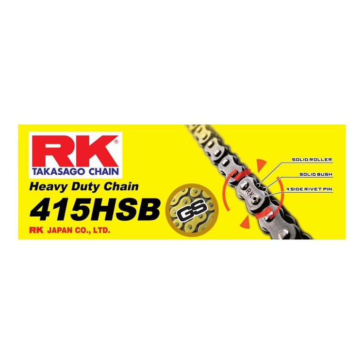 RK GS415HSB-130L Gold Chain