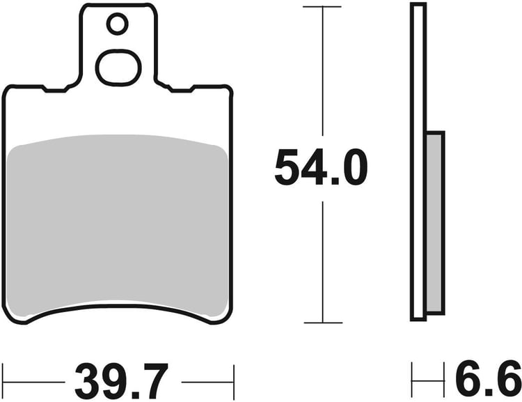 SBS Ceramic Front / Rear Brake Pads - 667HF