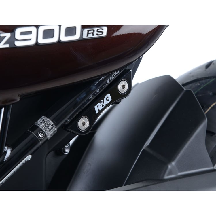 R&G Kawasaki Z900/Z900RS Black Rear Foot Rest Blanking Plates