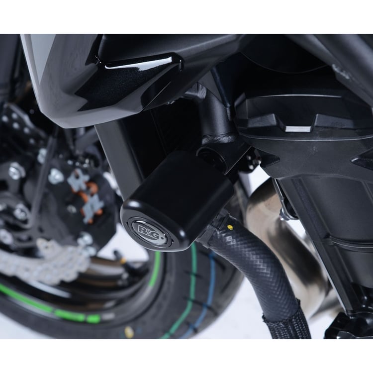 R&G Kawasaki Z900 Black Aero Crash Protectors