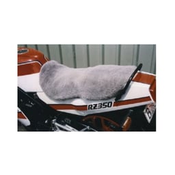 Good Wool Dual Charcoal Sheepskin Seat Pad