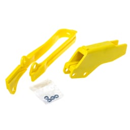Polisport Suzuki RM-Z250 (10-11)/RM-Z450 (07-17) Yellow Chain Guide & Slider Kit