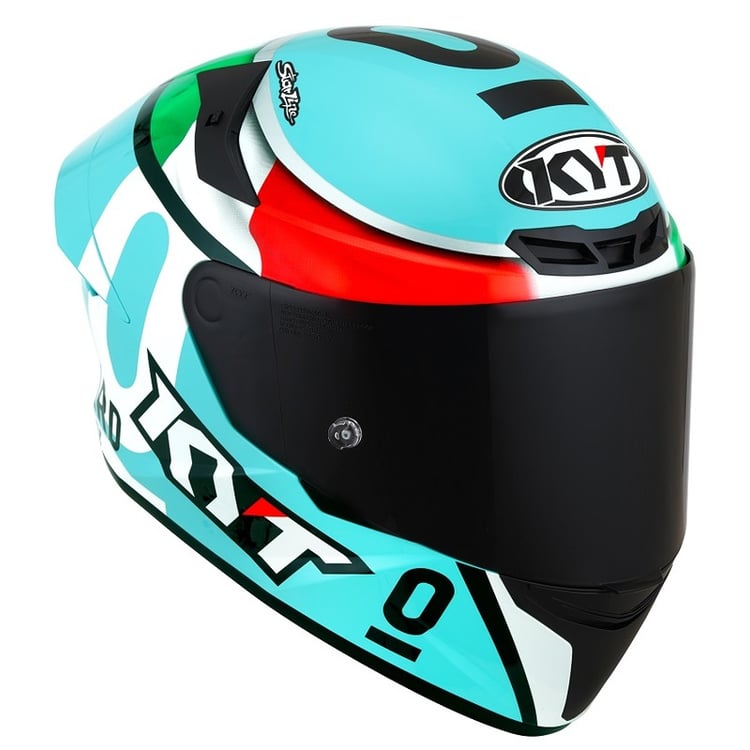 KYT TT-Course Leopard Replica Helmet