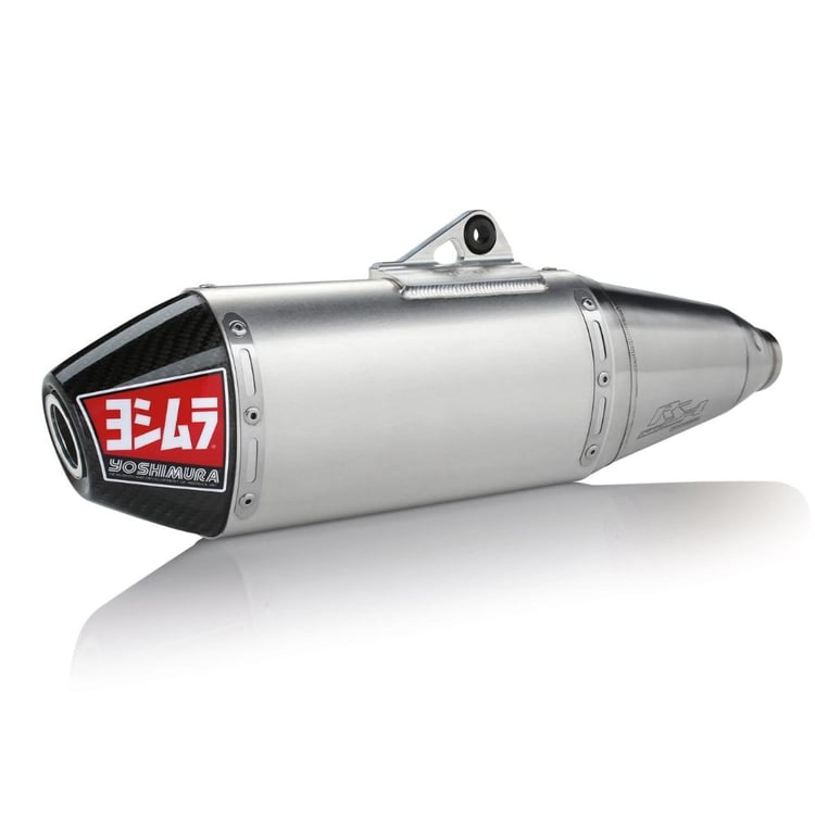 Yoshimura Suzuki RM-Z450 (18-23) RS-4 Stainless Slip-On Exhaust/Aluminum Exhaust