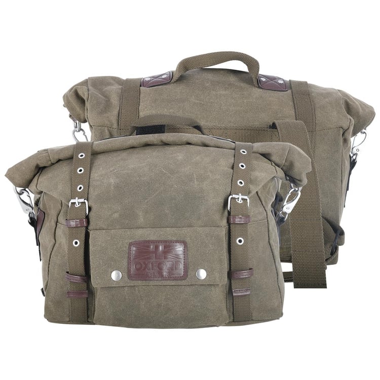 Oxford Heritage 40L Khaki Panniers