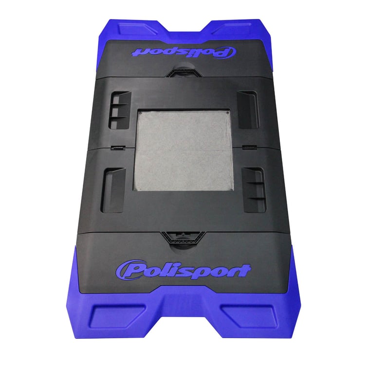 Polisport Blue/Black Foldable Bike Mat