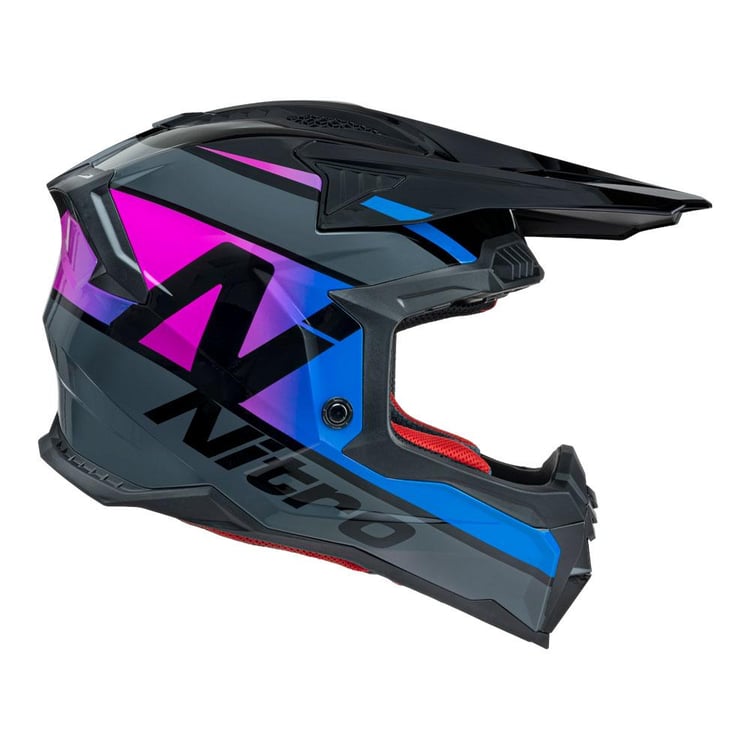 Nitro MX710 Onyx Helmet