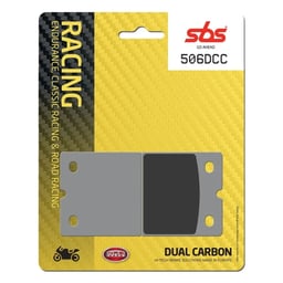 SBS Dual Carbon Classic Road Race Brake Pads - 506DCC
