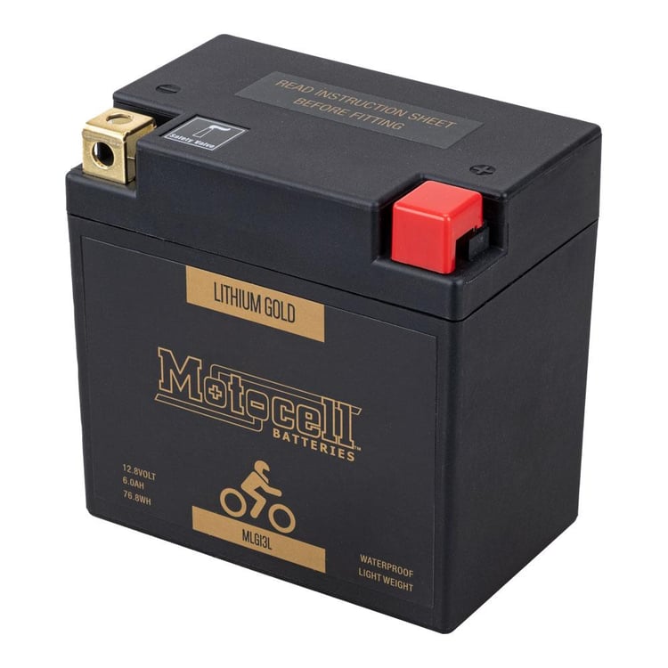 Motocell Lithium Gold HJ13L-FP 3.5AH 42WH Battery