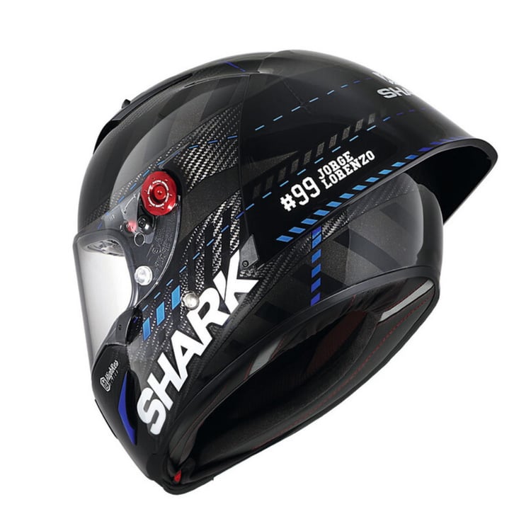 Shark Race-R Pro Lorenzo Winter Test 99 Carbon/Blue Helmet