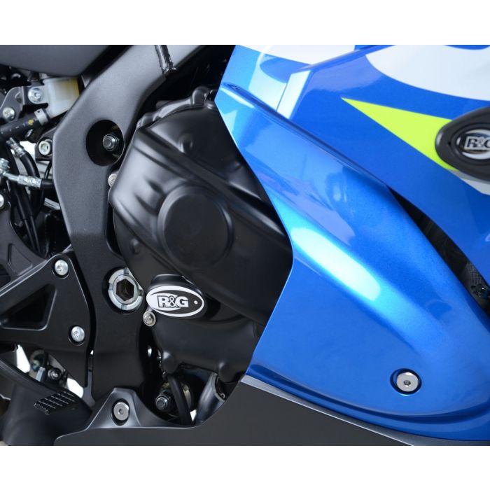 R&G Suzuki GSX-R1000/R Black Right Hand Side Engine Case Cover (Clutch/Idle Gear)