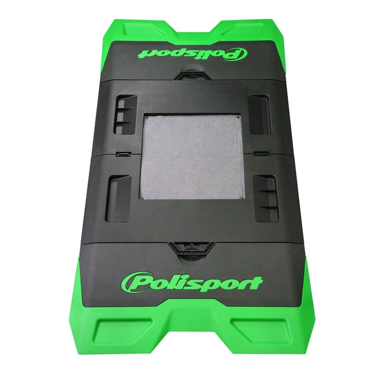 Polisport Green/Black Foldable Bike Mat