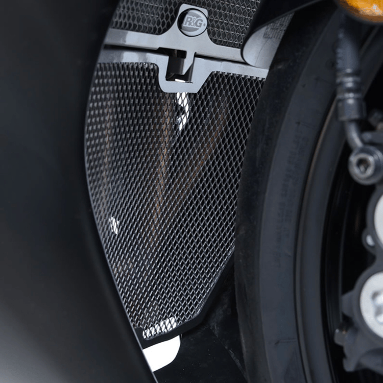 R&G Yamaha YZF-R6 17-20 Black Downpipe Grille
