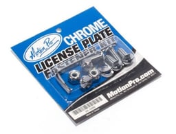 Motion Pro Chrome License Plate Hardware (Packet of 4)