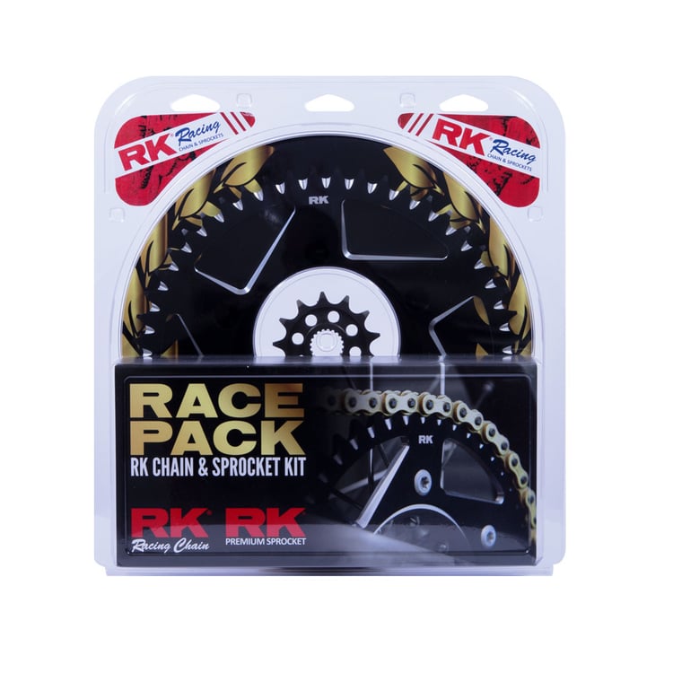 RK Pro Suzuki RM-Z450 13-19 Gold/Black 13/50 Chain and Sprocket Kit