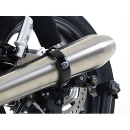 R&G Triumph Street Cup/Street Twin Black Round Style Exhaust Protector