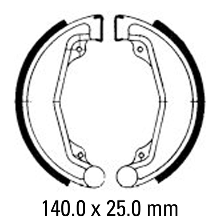 Ferodo FSB707 Brake Shoe Set