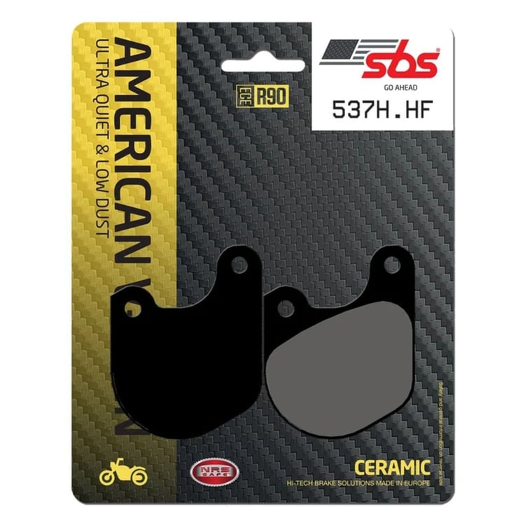 SBS HD Ceramic Front / Rear Brake Pads - 537H.HF