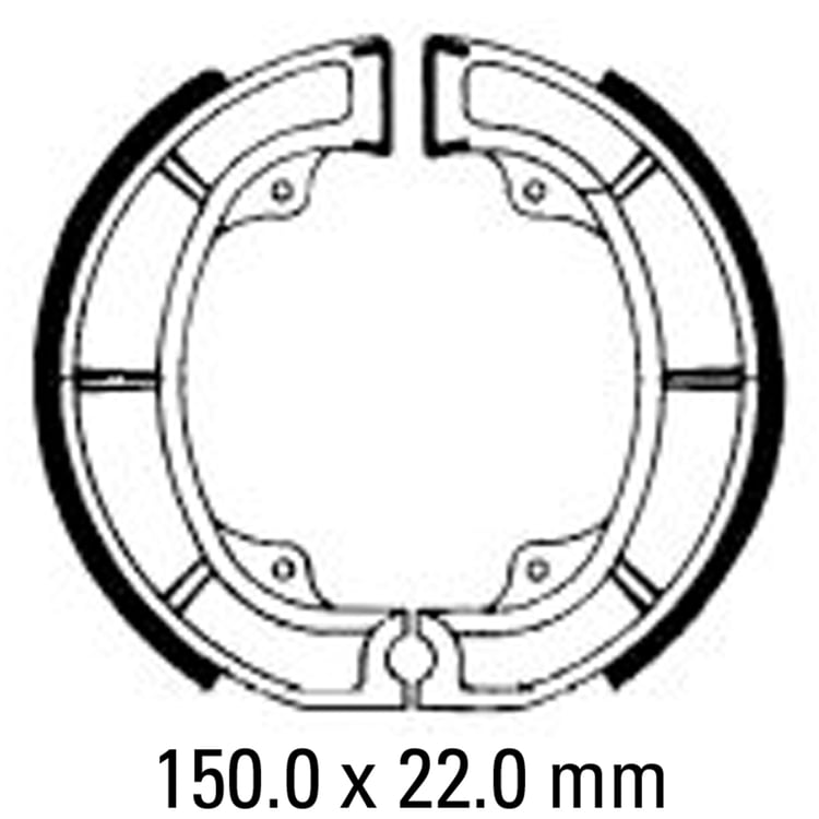 Ferodo FSB779 Brake Shoe Set