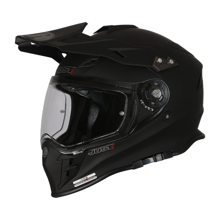 Just1 J34 Pro Solid Black Gloss Helmet