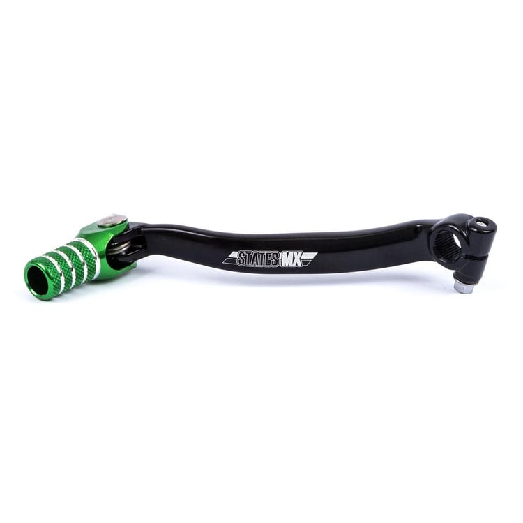 States MX Kawasaki KX250F 09-16 Green Forged Gear Lever