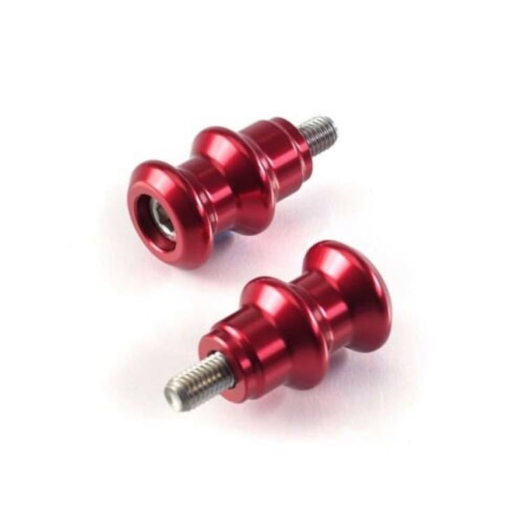 Triumph Street Triple Red Paddock Stand Bobbins