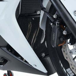R&G Honda CBR500R 16-18 Black Downpipe Grille