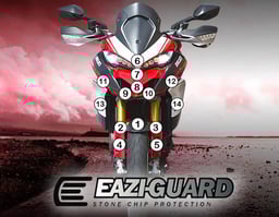 Eazi-Guard Ducati Multistrada 1260 Pikes Peak Matte Paint Protection Film