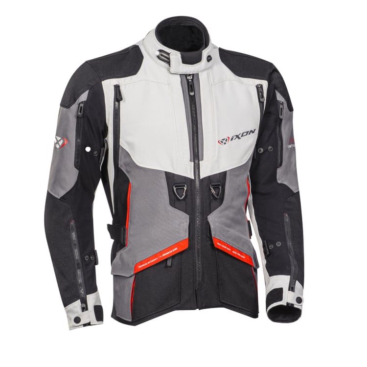 Ixon Ragnar Black/Grey/Red Jacket