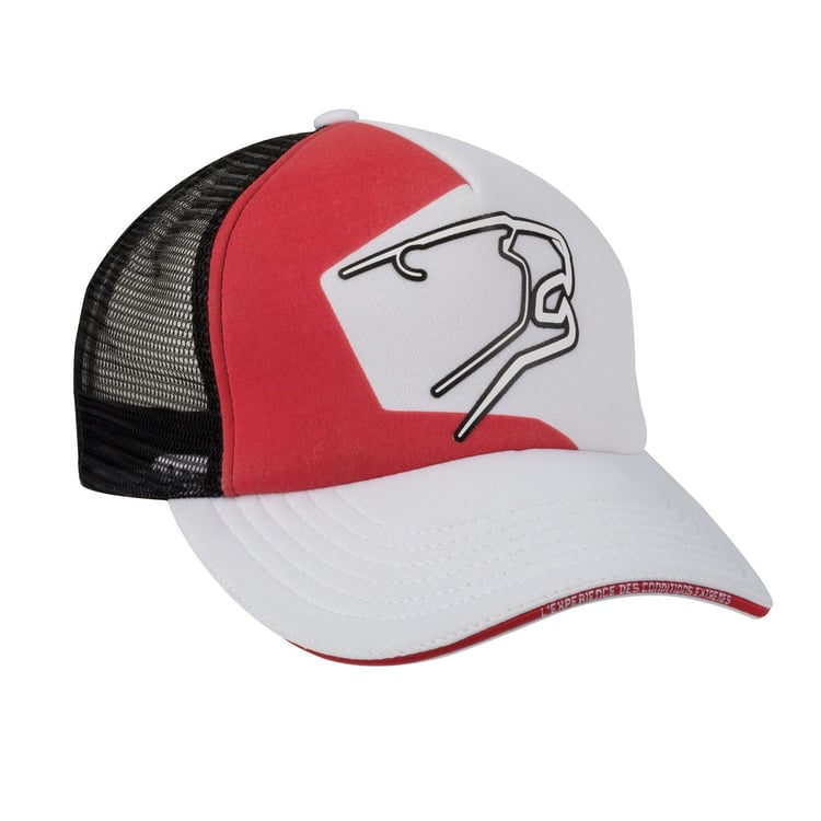 Bering Black/White/Red Racing Cap