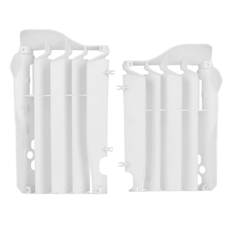 Polisport Honda CRF450R 13-14 White Radiator Louvres