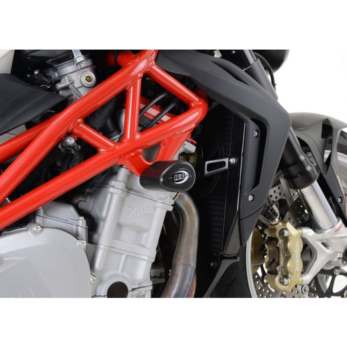 R&G MV Agusta 1090 Black Aero Crash Protectors