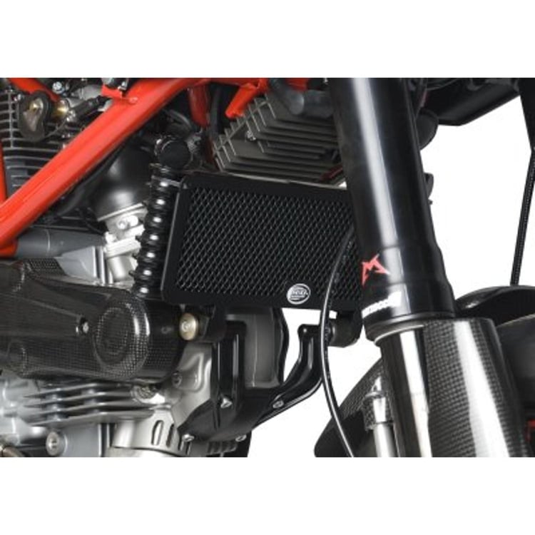 R&G Ducati Hypermotard 1100 (Evo Edition) Black Oil Cooler Guard