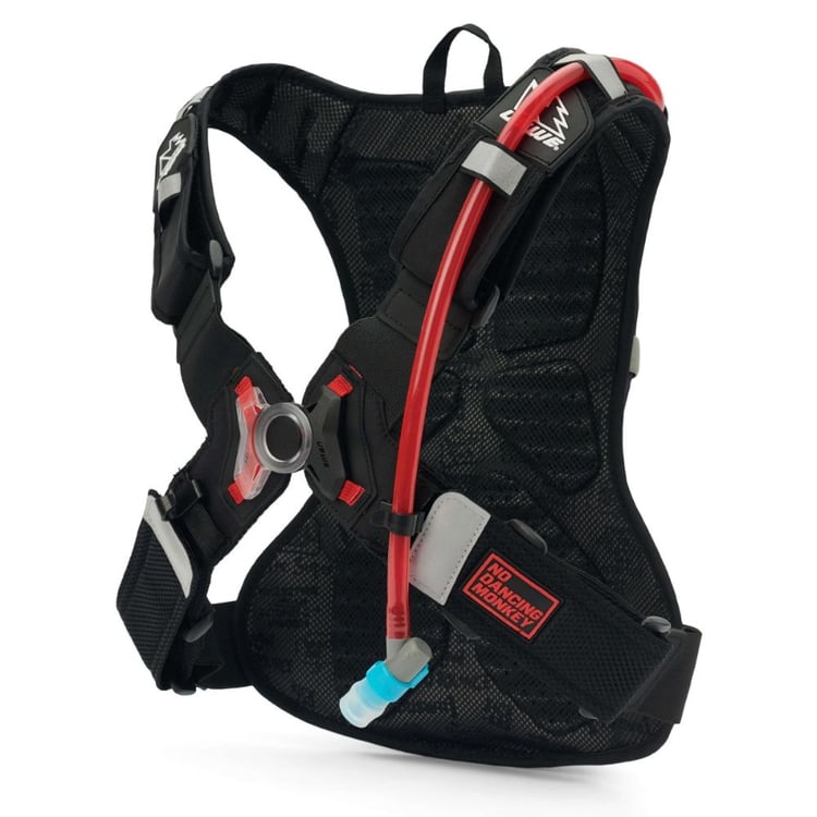 USWE Raw 4L Black/Grey Hydration Backpack