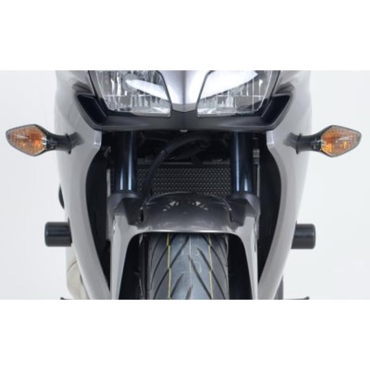 R&G Honda CBR500R 13-15 Non-Drill Kit Black Aero Style Crash Protectors