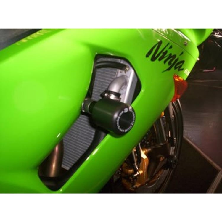 R&G Kawasaki ZX6-R 05-06 Black Classic Style Crash Protectors