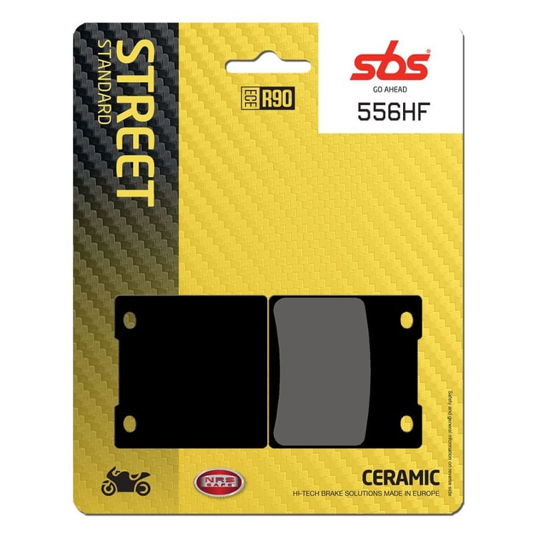 SBS Ceramic Front / Rear Brake Pads - 556HF